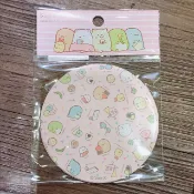真愛日本 角落生物 角落小夥伴 貓咪恐龍白熊 杯墊 圓杯墊 杯蓋 茶墊 隔熱 生活用品 飲料杯墊 20021800026 紙杯墊-SG散花粉