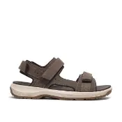【Clarks】男鞋 Guideview Trek真皮魔鬼氈設計運動休閒涼鞋 (CLM87592S)