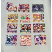 【偶像學園】高人氣角色精選雙卡套裝自選｜白樺麗莎 紫吹蘭 神崎美月 冰上堇 紅林珠璃｜R卡閃卡/CP聖誕限定/飾品套裝