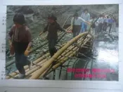 明信片- 空白明信片 早期 堅定的信心穩健的步伐任何困難不用怕 過橋 明信片