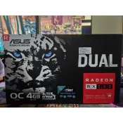 原盒 華碩 RX580 ASUS RX580 DUAL 4G RX584 顯示卡 GTX1060 1660 參
