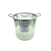 (店+)高鍋 湯鍋 30cm~50cm 大尺寸 台灣製婦品牌1:1深型高鍋 婦品牌 304不銹鋼高鍋 高湯鍋 白鐵高鍋