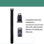 FLUKE 用於福祿克萬用表的一件式磁性吊帶 115 116 117 175 177 179 15B+ 17B+ 18B