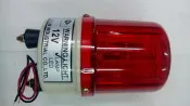 〈平價商行〉 12V 警示燈 旋轉燈 100規格 有紅色. 黃色.