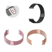 (店+)米蘭尼斯 適用 ASUS VivoWatch BP HC-A04 錶帶寬度20mm 磁吸 不鏽鋼 金屬 錶帶錶帶 替換帶