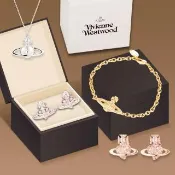 【Vivienne Westwood】經典質感飾品(耳環/項鍊/髮夾-多款任選)