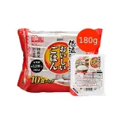 【IRIS】日本直送即食白飯 180g×10入裝(微波飯 米 日本米 白飯 米飯 微波 微波爐)