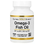 【iHerb】California Gold Nutrition, Omega-3 魚油，30 粒魚明膠軟膠囊（每粒軟膠囊 1,250 毫克）