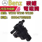 【價格實在】Benz W210 W215 W220 碳罐電磁閥 燃油蒸汽閥 0004708993