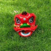😎優惠啦塑料舞獅子兒童舞獅頭兒童舞獅子傳統舞獅學校表演舞獅耐摔醒獅