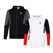 【LE COQ SPORTIF 公雞】休閒經典連帽外套 男女款-2色-LWU63363