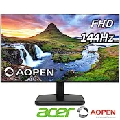 Acer 宏碁 Aopen 27CL1 P6 27吋144Hz IPS護眼電腦螢幕