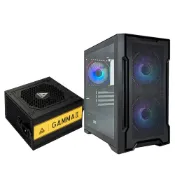 (店+)【MONTECH】君主 GAMMA II 650W 金牌 電源供應器 + YAMA 魔羯星 1號 M-ATX 機殼