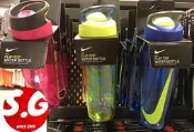 S.G NIKE JUST DO IT 運動水壺 推蓋式 NOBE 粉紅666724 綠671224 藍549032