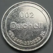 荷蘭 杜切爾自動代用幣 代幣 TOKEN 201182