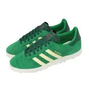 【adidas 愛迪達】高爾夫球鞋 Gazelle Golf 男鞋 女鞋 綠 麂皮 復古 休閒鞋 IH2268