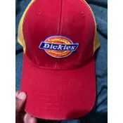 七成新 早期 絕版 二手 古著   dickies  網帽 卡車帽 老帽 棒球帽 vintage  cap 帽 帽子