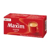 (店+)【Maxim】韓國麥心 經典原味三合一咖啡 20入/盒 韓國國民咖啡 麥心咖啡 隨身包 沖泡咖啡