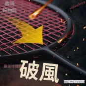 免運下殺 GY廣羽 4U 82g 6U 72g 破風碳素羽球拍經典小黑拍 成人攻防兼備碳纖維羽毛球拍 可拉24-28磅