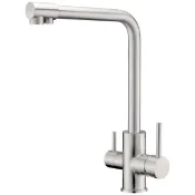 大吉熊 ST-7031 廚房三用龍頭(含淨水器出水口) 不銹鋼材質《日成廚衛》