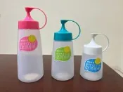 ☆88玩具收納☆小鮮味調味瓶 180 圓形醬料瓶 滴油瓶油壺果醬瓶醬油瓶糖醋瓶補充罐巧克力醬瓶沙拉瓶附蓋180ml 特價