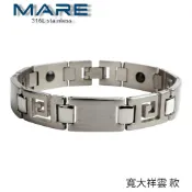 § 全館7折 § 【Mare】㊣316L白鋼手鍊：寬大祥雲 款【售後服務&保固12個月】