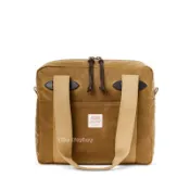 最新款 台灣代理商公司貨 FILSON TIN CLOTH ZIPPERED TOTE BAG 卡其色 油蠟帆布托特包