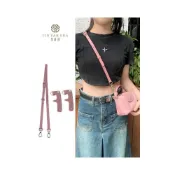 (店+)適用龍驤mini包肩帶免打孔改造l迷你餃子包帶揹帶斜挎配件
