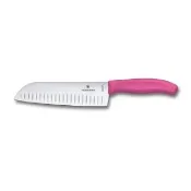 【VICTORINOX 瑞士維氏】日式主廚三德刀/桃(6.8526.17L5B)