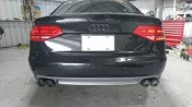 『海威車品』副廠 AUDI S4 B8 後下巴 後下擾流 四出 A4 B8 原廠後保桿直上
