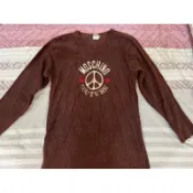 Moschino 長袖 上衣 毛衣 男 古著 Oversized