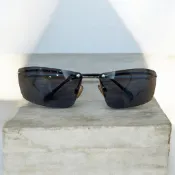 Versace 2005 1000SF 經典復古無框 太陽眼鏡 二手 墨鏡