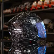 【路趣】(6色)LUBRO GT TECH 半罩 四分之三 內墨片 碳纖維 卡夢 CARBON 安全帽