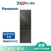 愛買線上購物 Panasonic國際325L玻璃鏡面二門變頻冰箱NR-B331VG-X1(預購)_含配送+安裝【愛買】