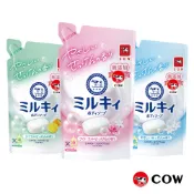 【蝦皮直營】日本牛乳石鹼 牛乳精華沐浴乳補充包360ml 無添加 好沖洗 不黏膩 滋潤