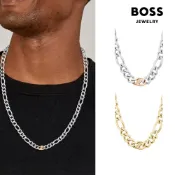 【BOSS】Rian系列 不鏽鋼費加羅鍊項鍊(2色可選)