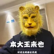 【可開發票】新款頭戴式金錢豹牛牛頭套網紅搞笑頭套豹子頭套搞怪整蠱裝扮道具