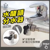 蝴蝶衛浴~【2合1分水器】轉換器.分水開關.外接分水.國際牌洗碗機接頭.洗碗機轉接頭.水龍頭分水器