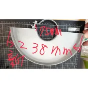 新款適用BOSCH砂輪機保護蓋-內徑約75mm 7吋9吋手提式平面砂輪機保護蓋組砂輪機保護蓋角磨機