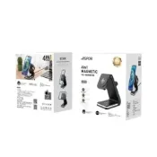 (店+)無線充電盤 台灣品牌 ASPOR 四合一磁吸充電座 A533 無線充電座 JEI商城