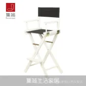寓偉 滿額免運呢✌戶外實木導演椅摺疊椅家用電腦椅便攜式吧檯高腳化妝椅靠背椅