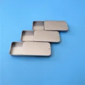 【快速出貨】滑蓋鐵盒 抽屜鐵盒 飾品收納鐵盒 頂級磨砂 高質感 耳環 戒指 項鍊 香膏盒  紫藥膏盒 藥膏盒 沉香盒