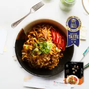【大甲佳旭】花椒麻醬麵 129g/盒｜香麻辣夠味｜快煮即食