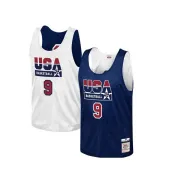 騎士風 1992 DREAM TEAM USA 雙面練習 奧運 夢幻隊 球衣 Michael Jordan