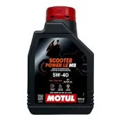 (店+)MOTUL SCOOTER POWER LE 4T 5W40 0.8L 機車 全合成機油 JASO MB