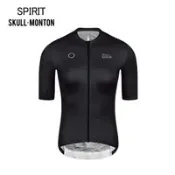 MONTON 24.SPIRIT黑色女款短車衣 防紫外線 UPF 15