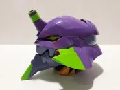 【可開發票】日本環球影城USJ新世紀福音戰士EVA初號機爆米花桶 二手非全新主體有缺損絕版eva初號機爆米花桶無裝【满额