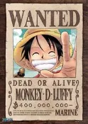 500-162 絕版500片日本正版拼圖 One piece 海賊王 航海王 魯夫 懸賞單