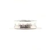 【日本直送 二手美品】7.5 號 蒂芙尼 TIFFANY&Co. 戒指 1837 寬版 銀 925 飾品