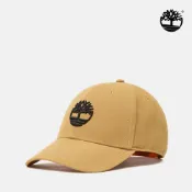 Timberland 男款小麥色刺繡LOGO棒球帽|A65QA231